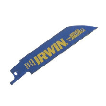 Lame de scie alternative - IRWIN - 418R - Paquet de 5 - 100mm - Coupe métal