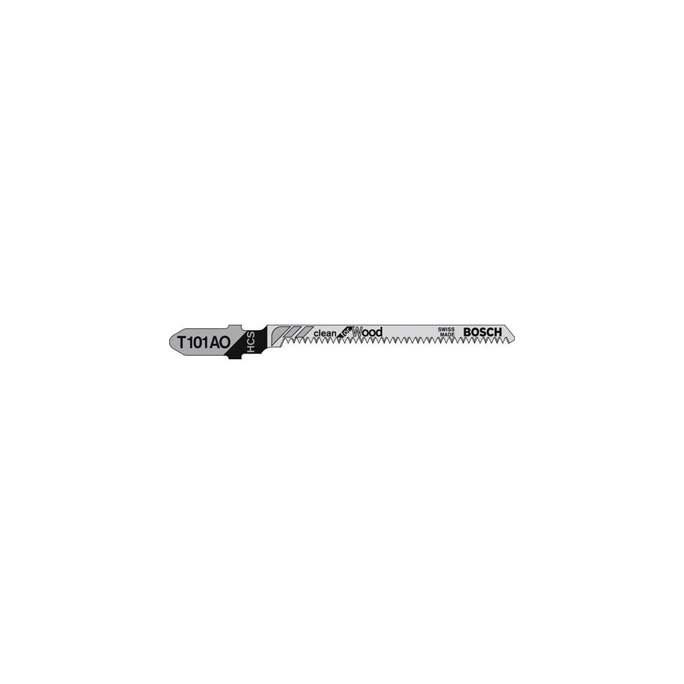 Bosch T101AO Tight Curve Cuts in Wood Jigsaw Blades Pack of 5