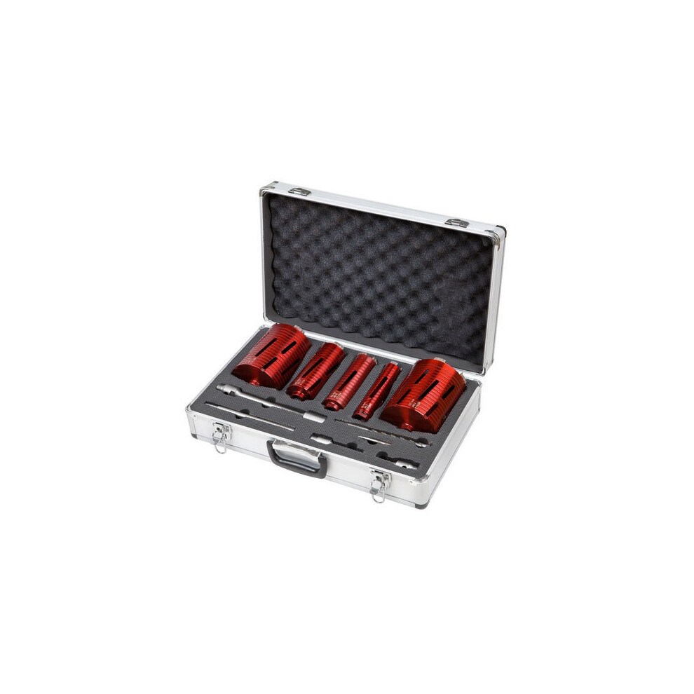 Spectrum MS5 PRO 5 Piece Diamond Core Drill Set In Robust Case