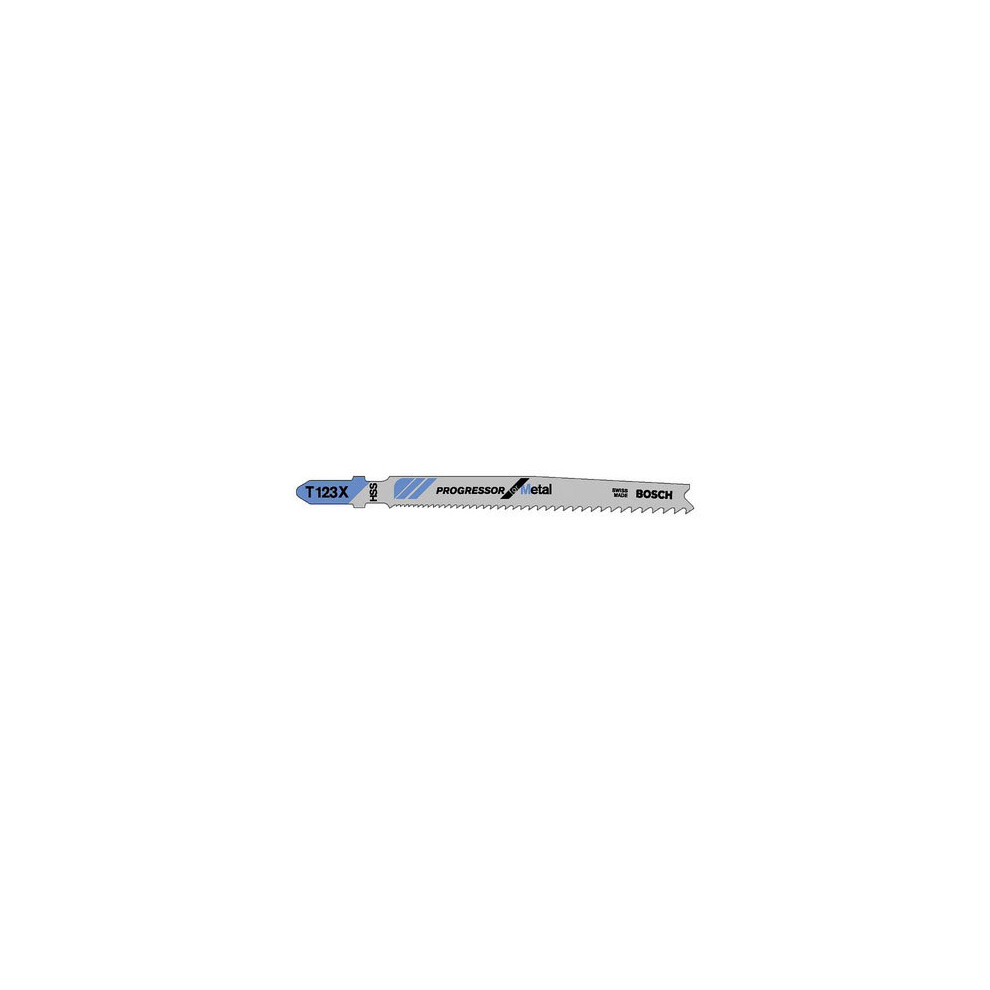 Bosch T123x Progressor Jigsaw Blades Pack Of 5