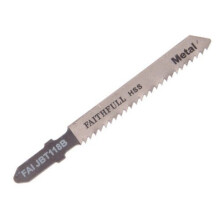Faithfull FAIJBT118B Jigsaw Blades Metal T118B (Pack of 5)
