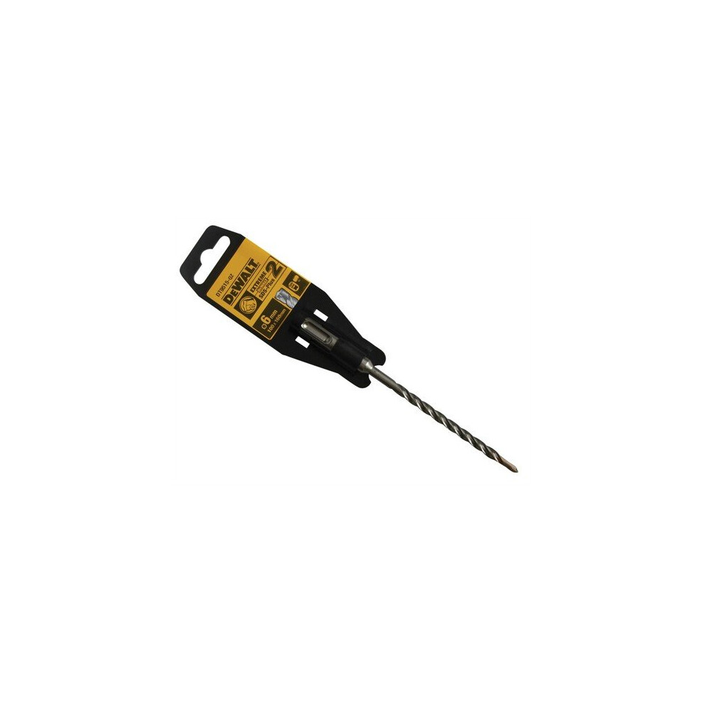 DeWalt DT9515-QZ Extreme 2 SDS Plus Drill Bit 6mm x 160mm