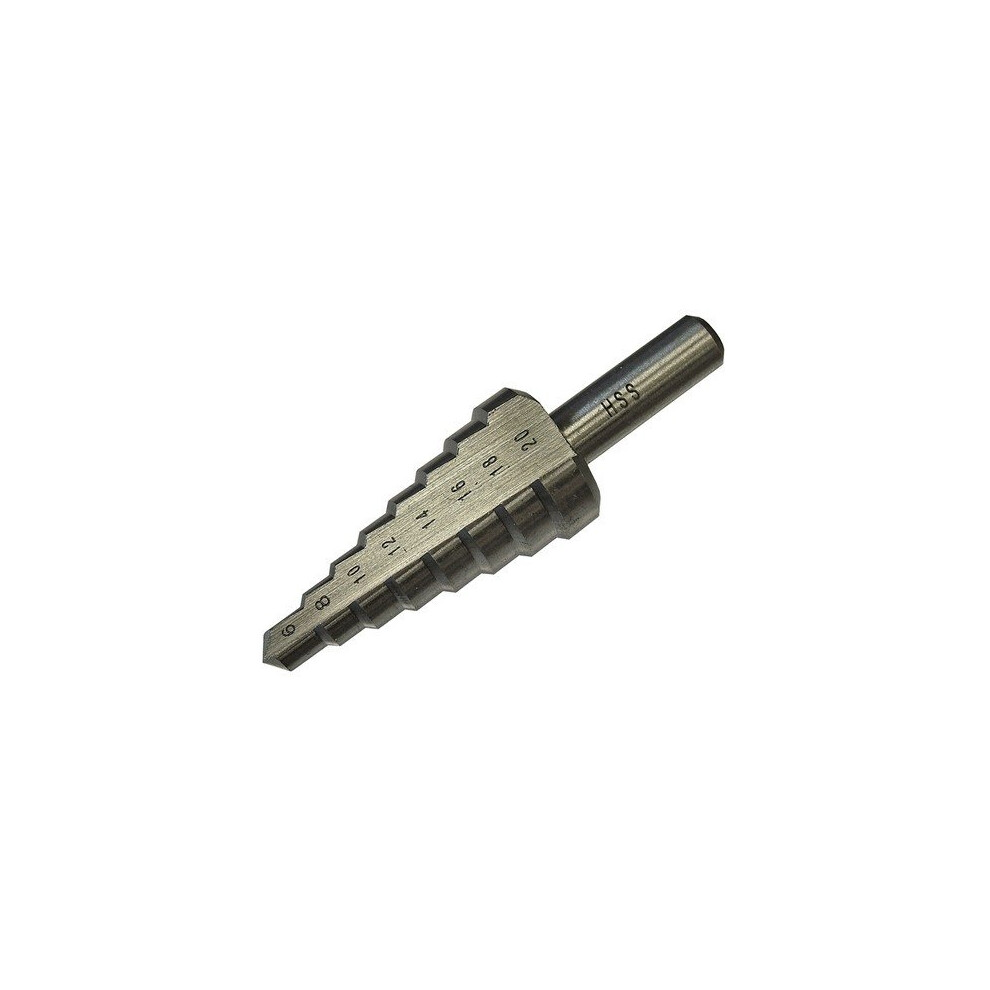 Faithfull FAISD620 HSS Step Drill Bit 6mm - 20mm