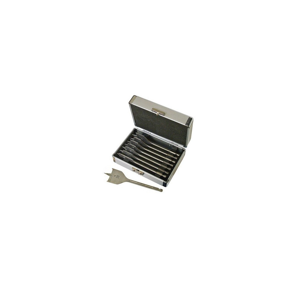 Faithfull Faifbset8 Flat Bit Set 8 Piece 10-38Mm