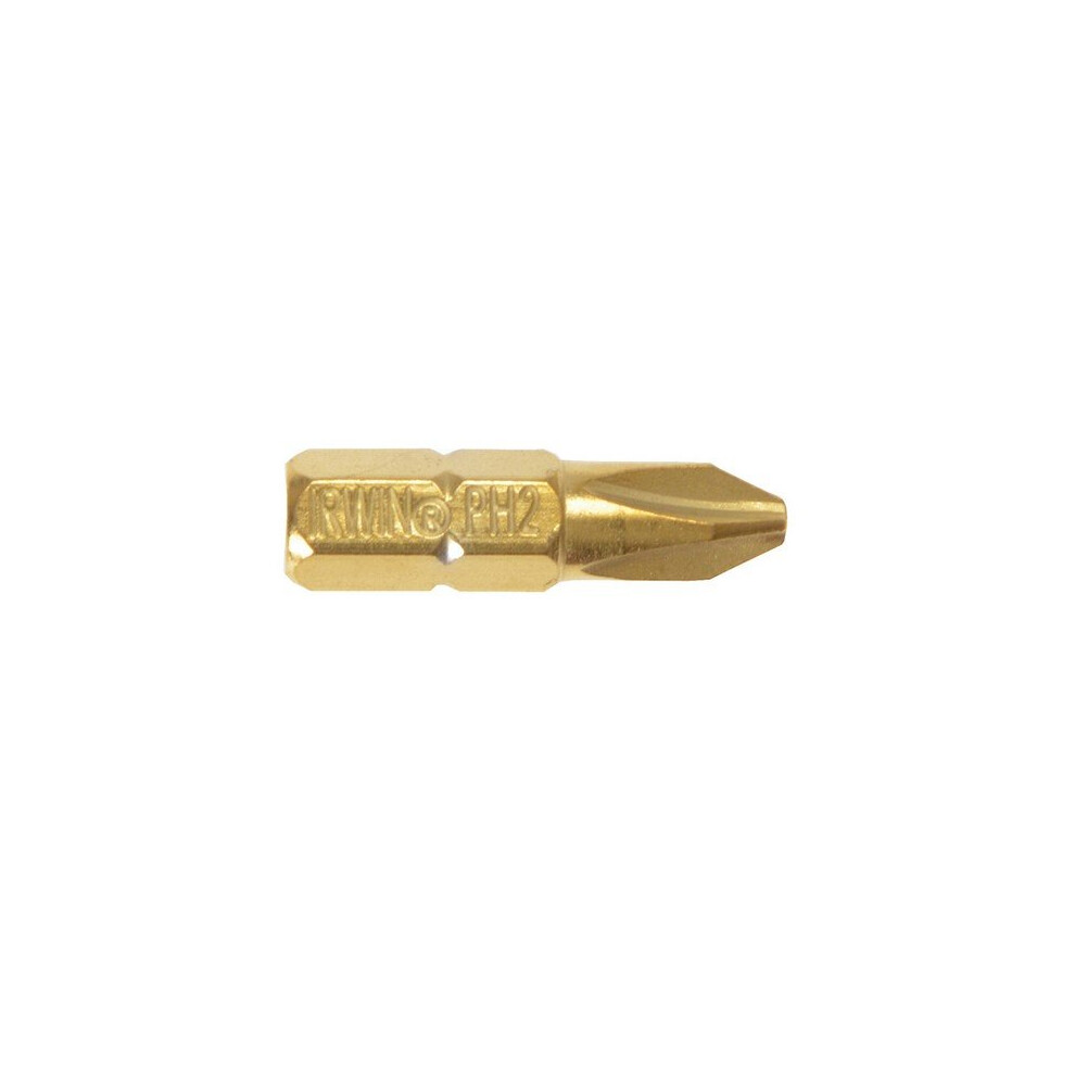 Photos - Bits / Sockets Irwin 10504333 Screwdriver Bits Phillips PH1 25mm Titanium Pack of 10 IRW10504333