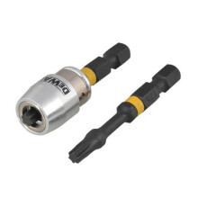DeWalt DT70538T-QZ Impact Torsion 2 x T25 50mm and Magnetic Screwlock Sleeve