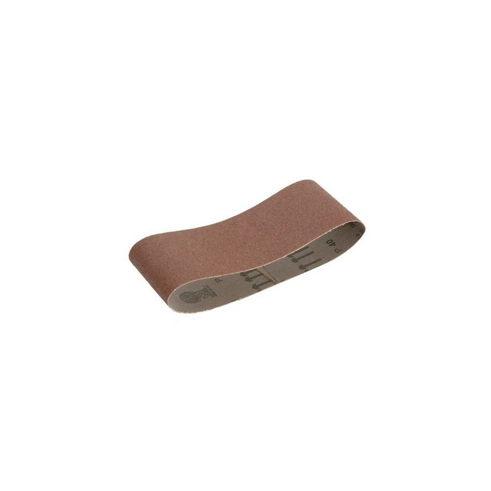 Faithfull Faiab75533f Cloth Sanding Belt 533 X 75Mm 120G (Pack Of 3) 5023969246260