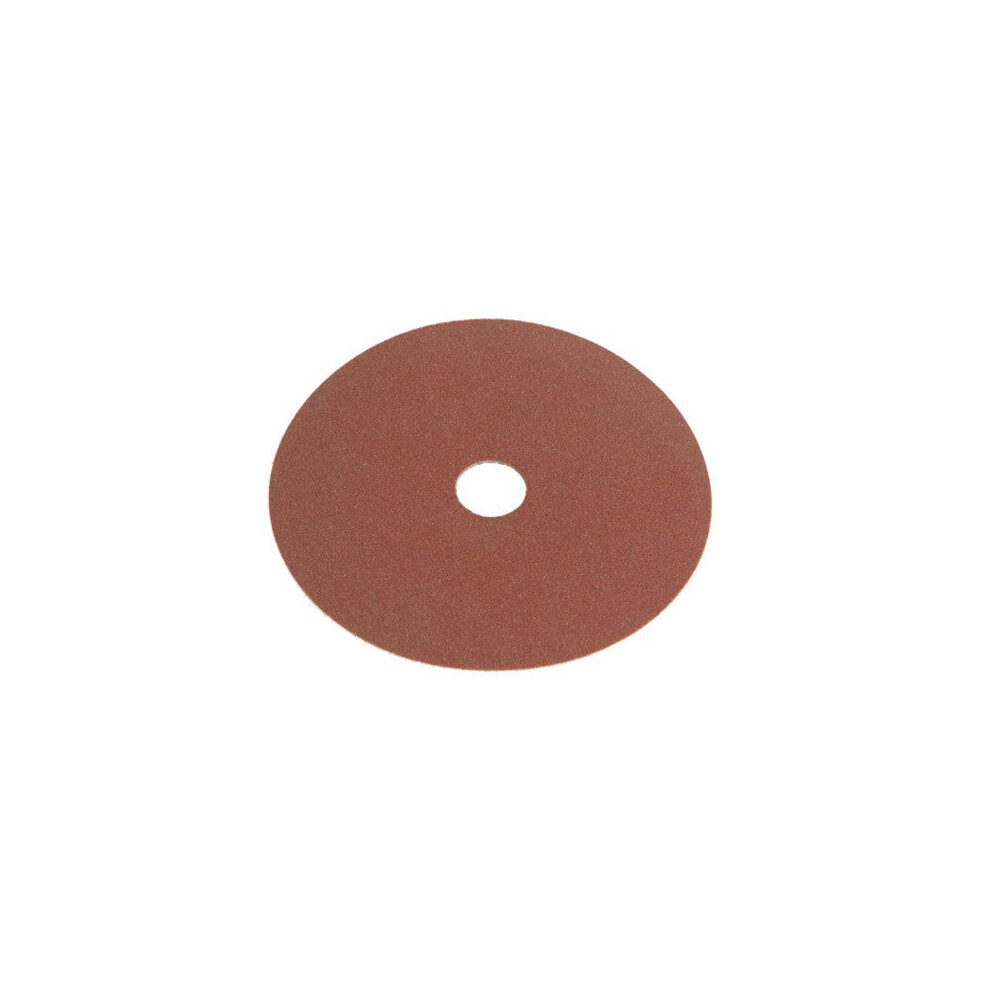 Faithfull FAIAD115120 Resin Bonded Fibre Disc 115mm x 22mm x 120g (Pack of 25)