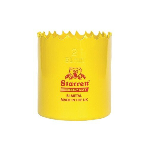 Starrett Starrett DCH0200 Deep Cut Bi Metal Holesaw 51mm