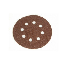 Faithfull FAIADHL125C Hook & Loop Sanding Disc 125mm DID3 Coarse (Pack of 5)