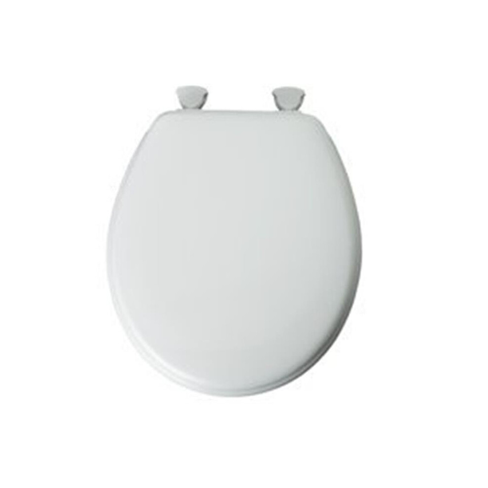 Bemis 44EC-000 Toilet Seat Round Enamel White