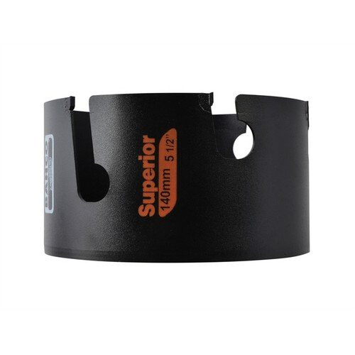 Bahco Kellopora - BAHCO - 3833-140-C - 140mm - Musta - 1 kpl