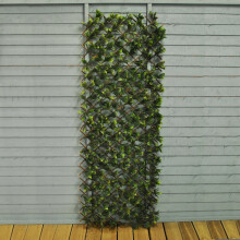 Artificial Lemon Leaf Expanding Trellis (180cm x 60cm)