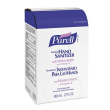 Gel Igienizzante Mani PURELL Advanced, Ricarica 800 mL per Dispenser GOJO 800 (Confezione da 12) - 9657-12, Trasparente