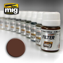 Ammo by Mig Filter - Brown for White