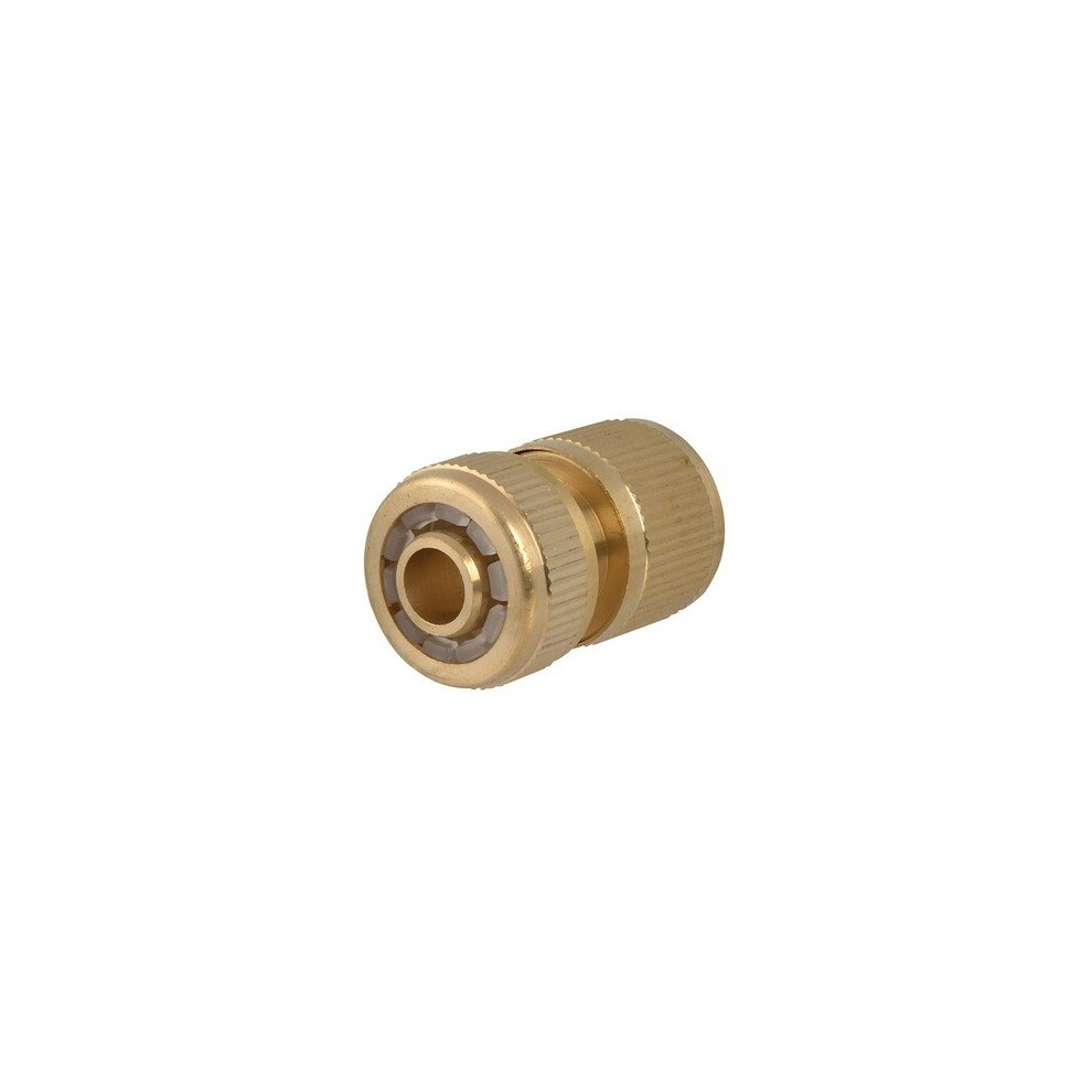 Faithfull FAIHOSEWC Brass Female Water Stop Connector 12.5mm (1/2in)