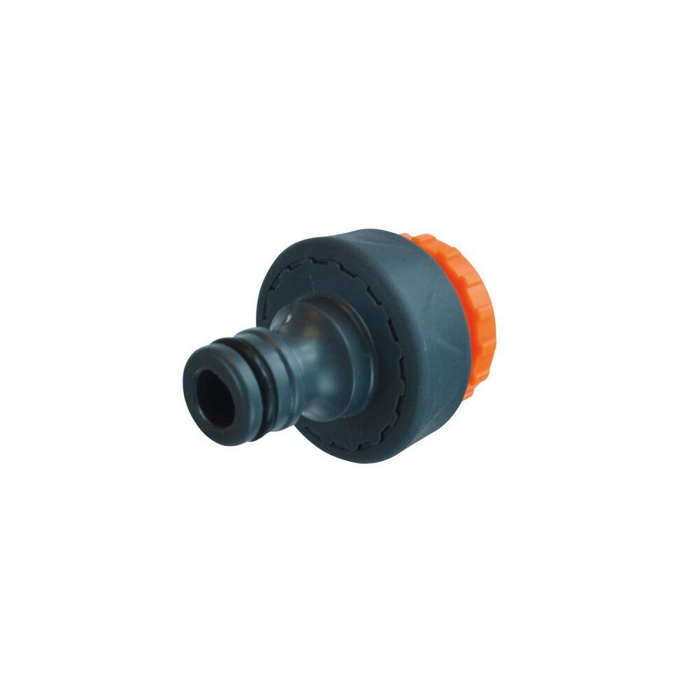 Faithfull YM5812E Plastic Tap Connector 1/2 & 3/4in