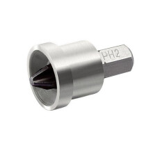 Punta STANLEY para tornillos Phillips PH2 con tope