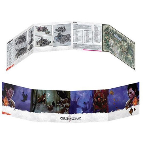 Dungeons & Dragons Fluch des Strahd DM-Bildschirm