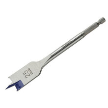 Irwin 10502804 4x Blue Groove Flat Bit 8mm x 152mm