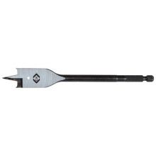 CK T2942-08 Flat Wood Spade Drill Bit Hex Shank 8mm x 160mm