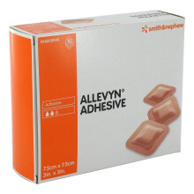 Allevyn Adhesive Dressings Size 7.5cm x 7.5cm x 10 Dressings