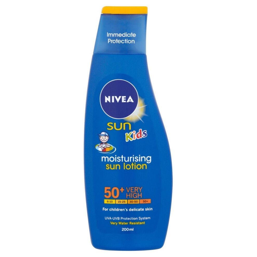 Nivea Sun Kids Moisturising Lotion Spf50+ 200Ml