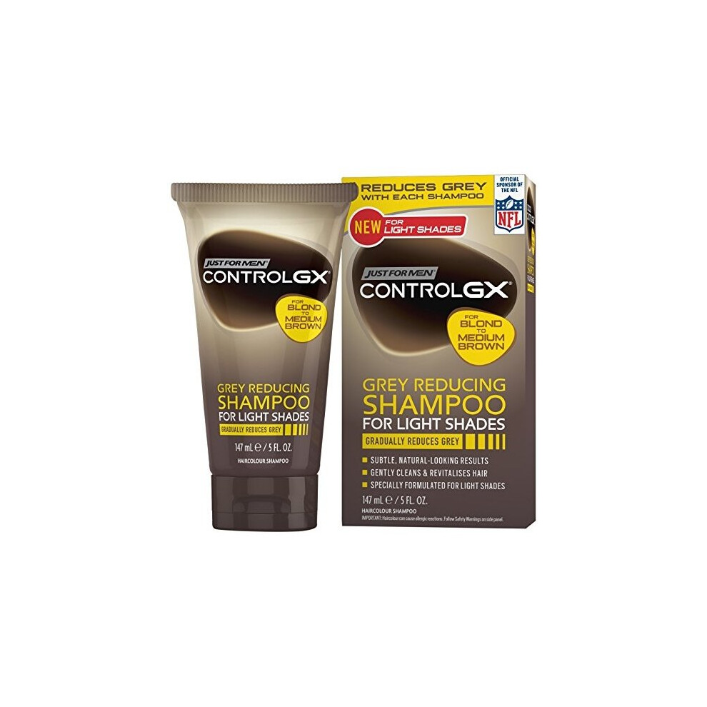 Just For Men Control GX Grey Reducing Shampoo for Light Shades