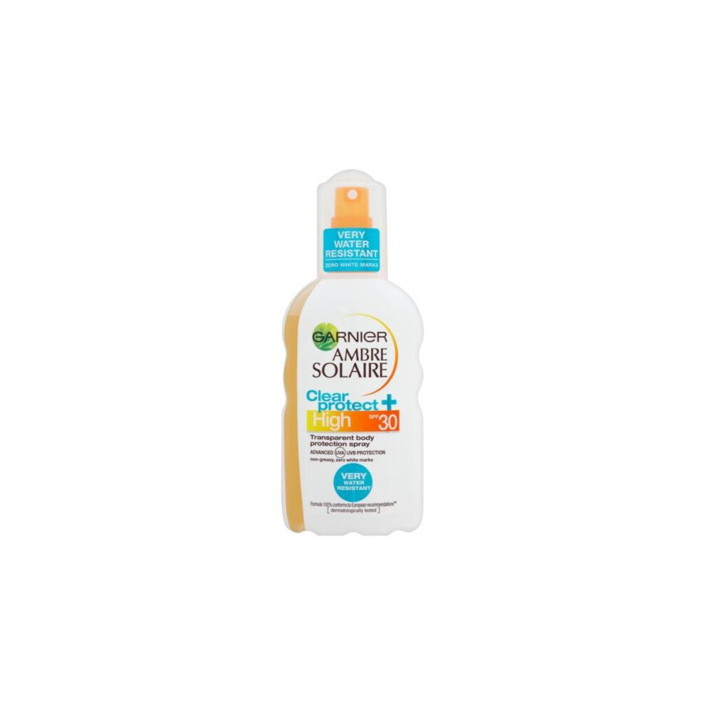 Garnier Ambre Solaire Clear Protect Protection Spray High SPF30 200ml