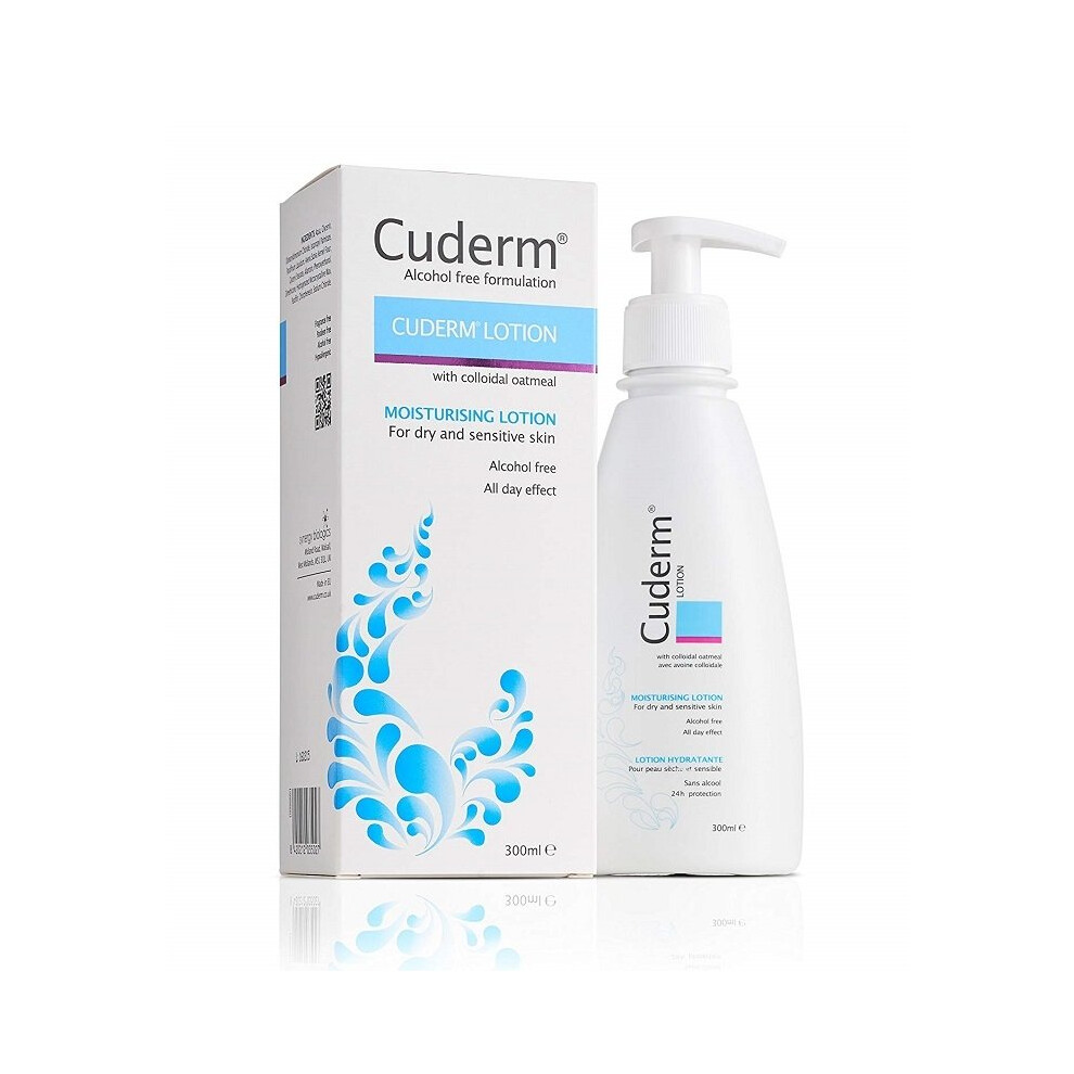 Cuderm Moisturising Lotion 300Ml