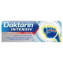 Daktarin Intensiv Ketoconazole Cream 15g - Antifungal Treatment for Fungal Skin Infections