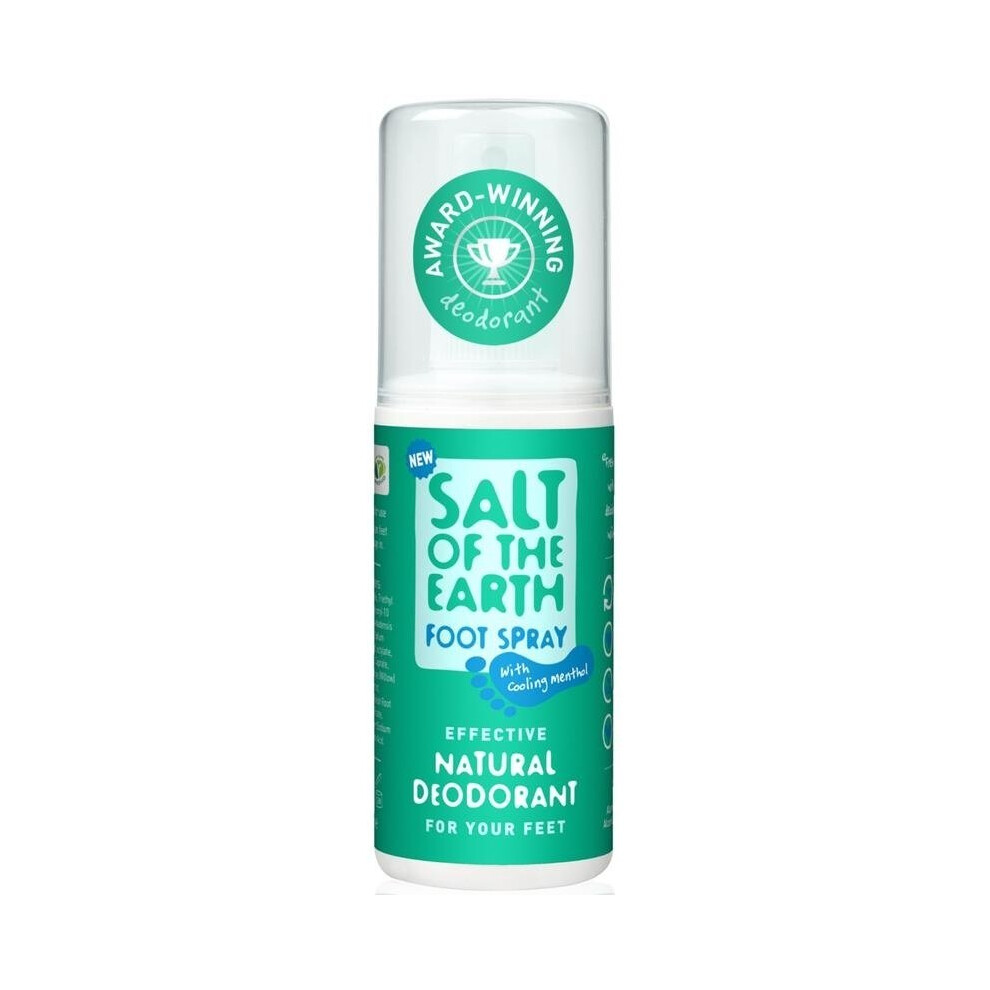 Salt Of The Earth Deodorant Foot Spray 100Ml