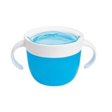 Munchkin Snack Catcher Blue Stay Put Lid
