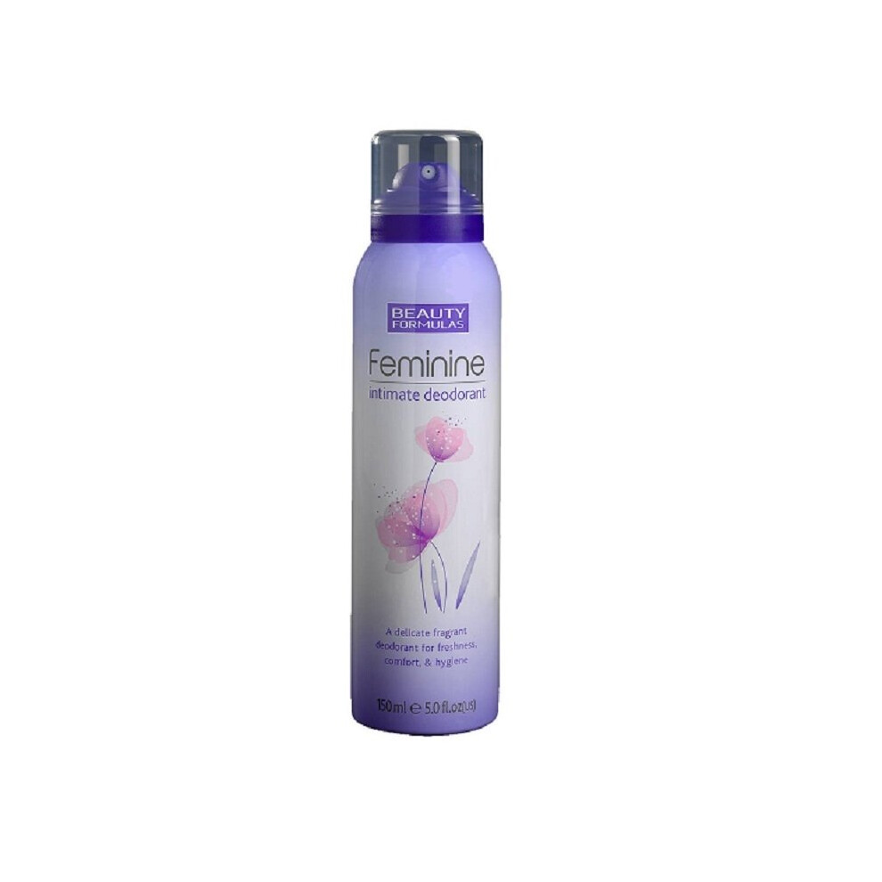 Beauty Formulas Feminine Intimate Deodorant 150Ml