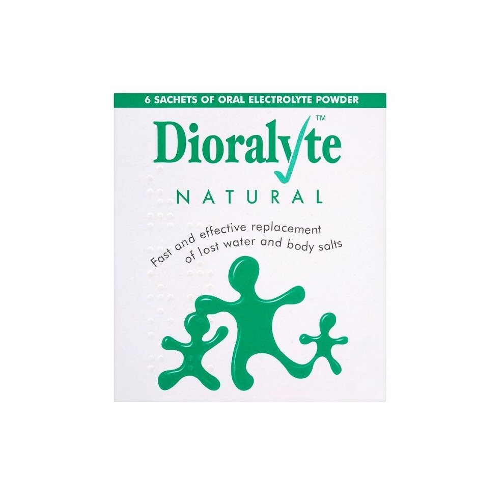 Dioralyte Natural 6 Sachets