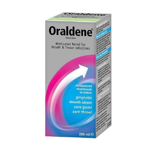 Oraldene Antibacterial Mouthwash 200ml