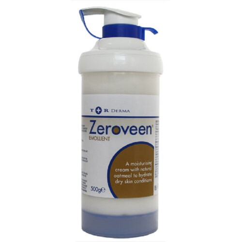 Zeroveen Emollient Cream 500g Pump Bottle