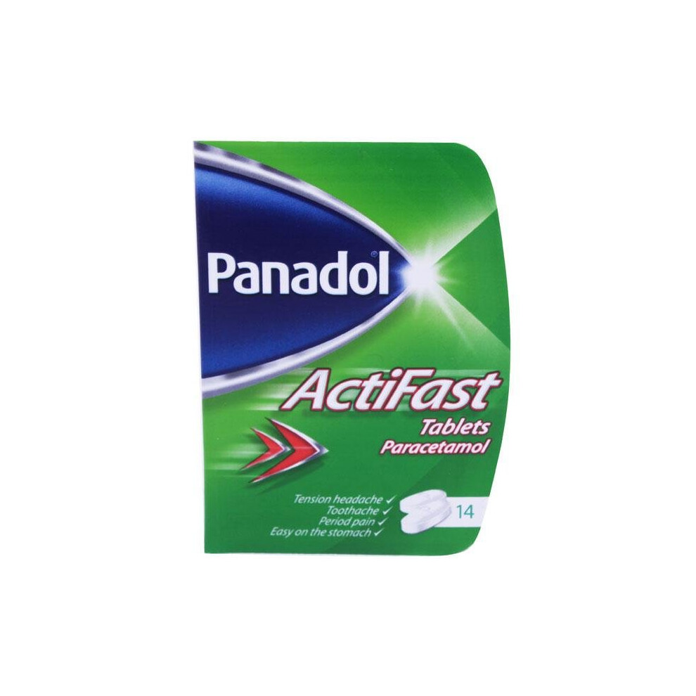 Panadol Actifast Paracetamol Tablets 14
