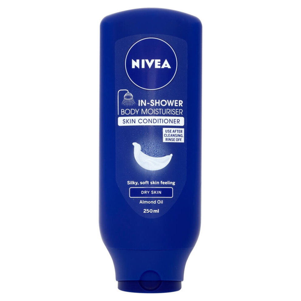 Nivea In-Shower Body Moisturiser Dry Skin Conditioner 250ml