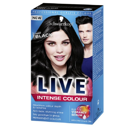 Schwarzkopf Schwarzkopf Live XXL Deep Black 099