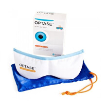 Optase Moist Heat Mask with HydroBead Technology for Effective Dry Eye Relief and Comfort