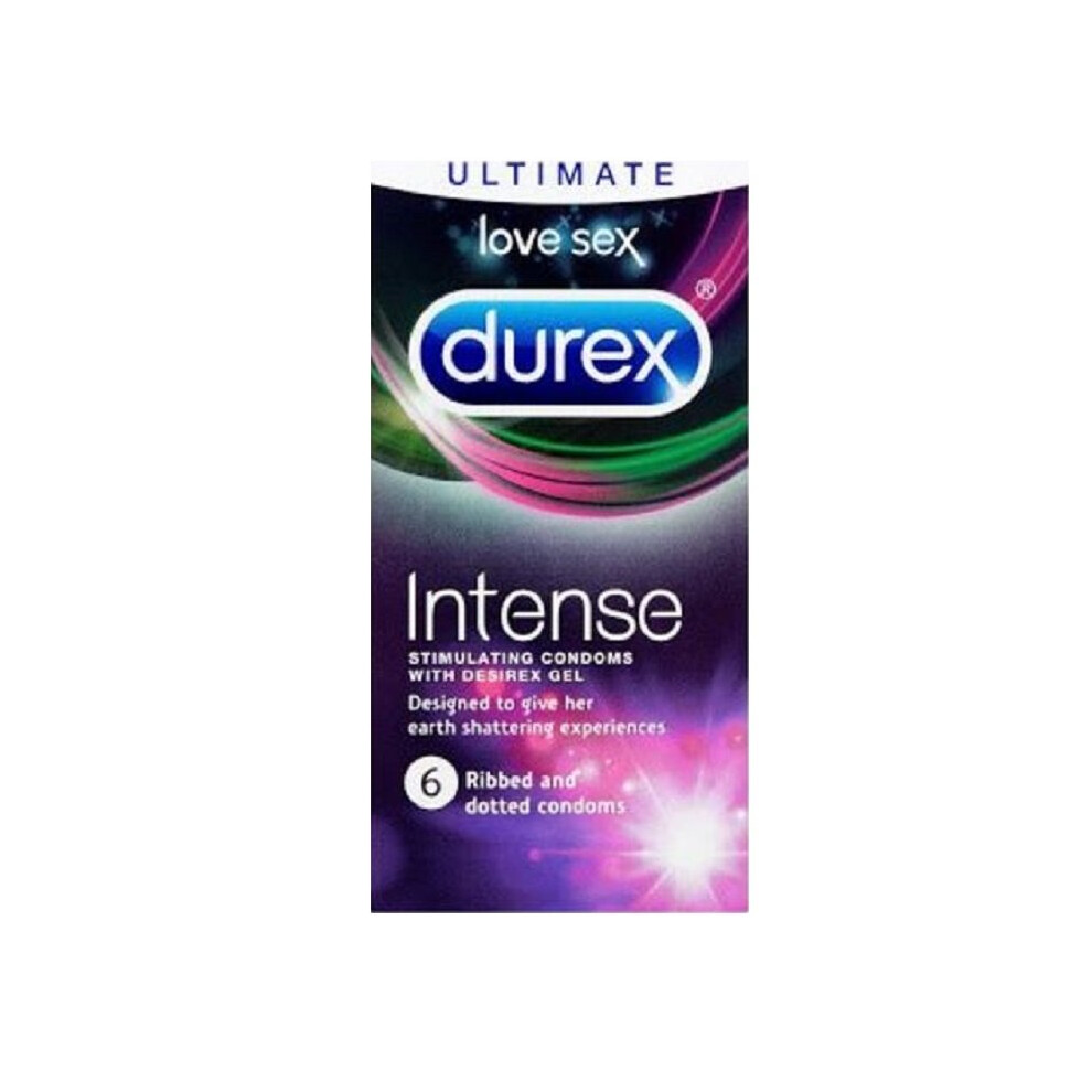 Durex Intense with Desirex Gel Condoms 6s