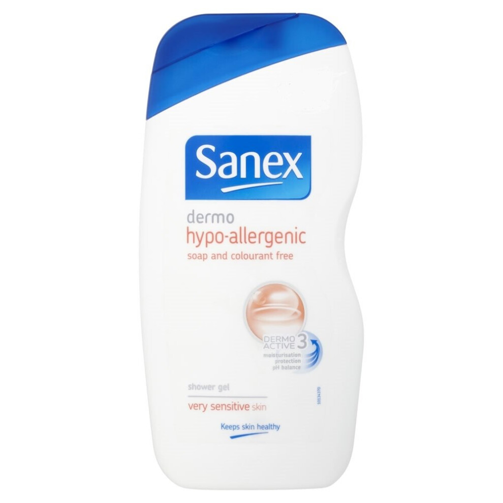 Sanex Dermo Hypo-Allergenic Shower Gel - 500ml