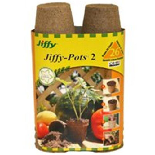 Jiffy Products JP226 Peat Pots 2 in. Round