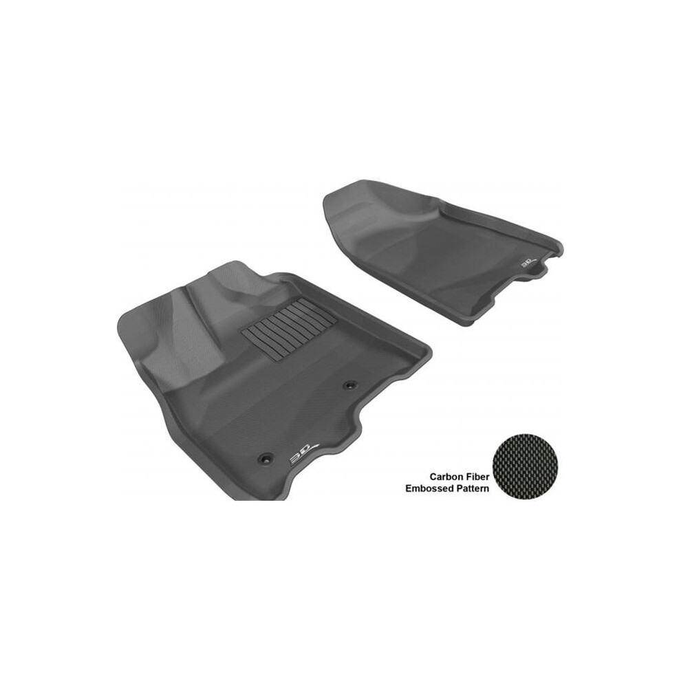 3D Maxpider L1ty13111509 Toyota Sienna 2013 Kagu R1 (Post) Floor Mat Black 842132055912