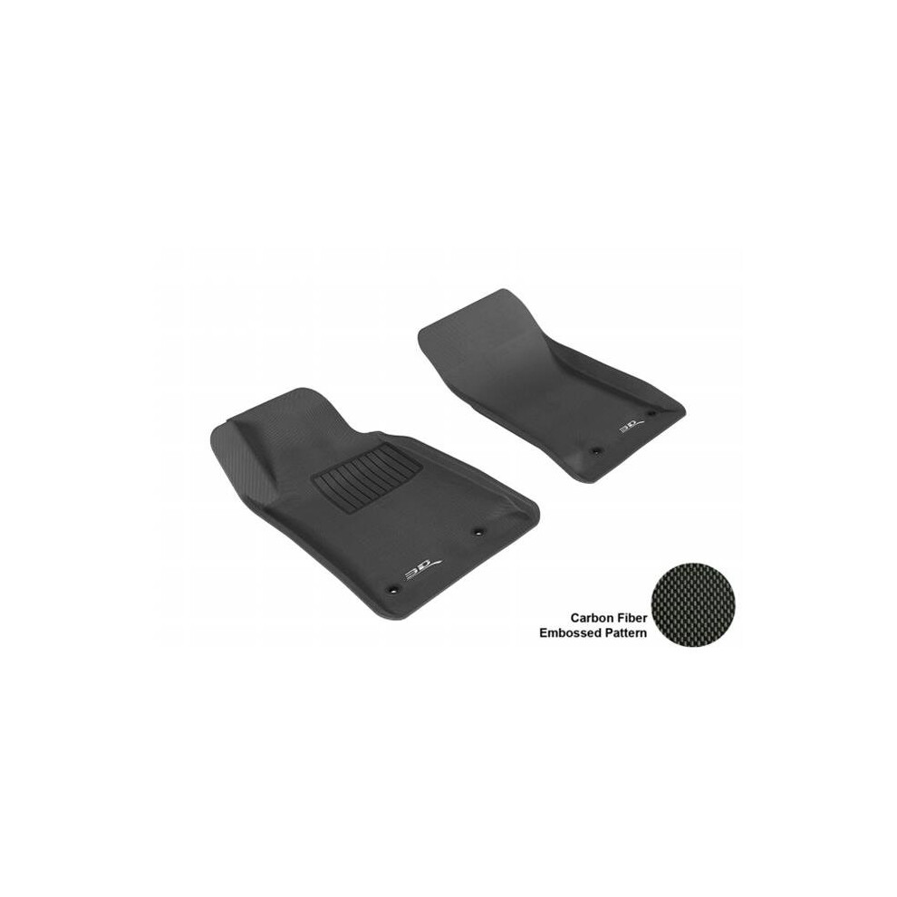 3D Maxpider L1ch01711509 Chevrolet Camaro 2010-2014 Kagu R1 Floor Mat Black 842132001766