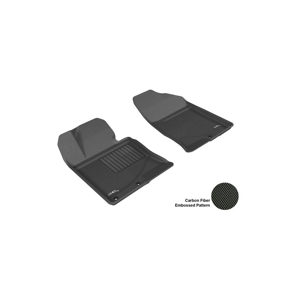 3D Maxpider L1ka02511509 Kia Optima 2011-2014 Kagu R1 Floor Mat Black 842132082703
