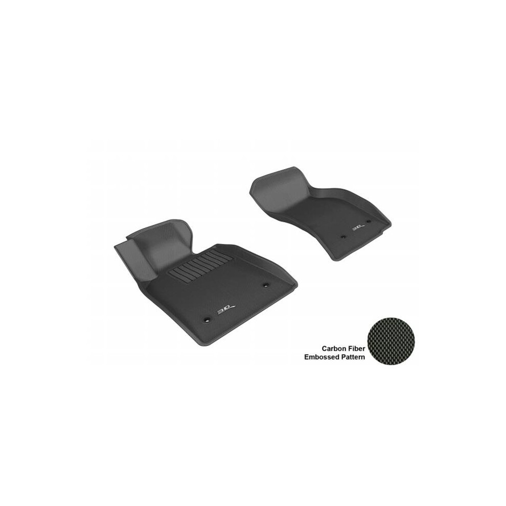 3D Maxpider L1cd00611509 Cadillac Ats 2013-2014 Kagu R1 Floor Mat Black 842132064259