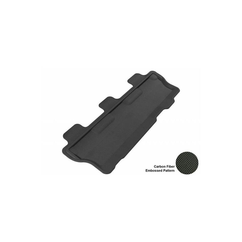 3D Maxpider L1ty14631509 Toyota Sequoia 2008-2013 Kagu R3 (Bench Seating) Floor Mat Black 842132070885