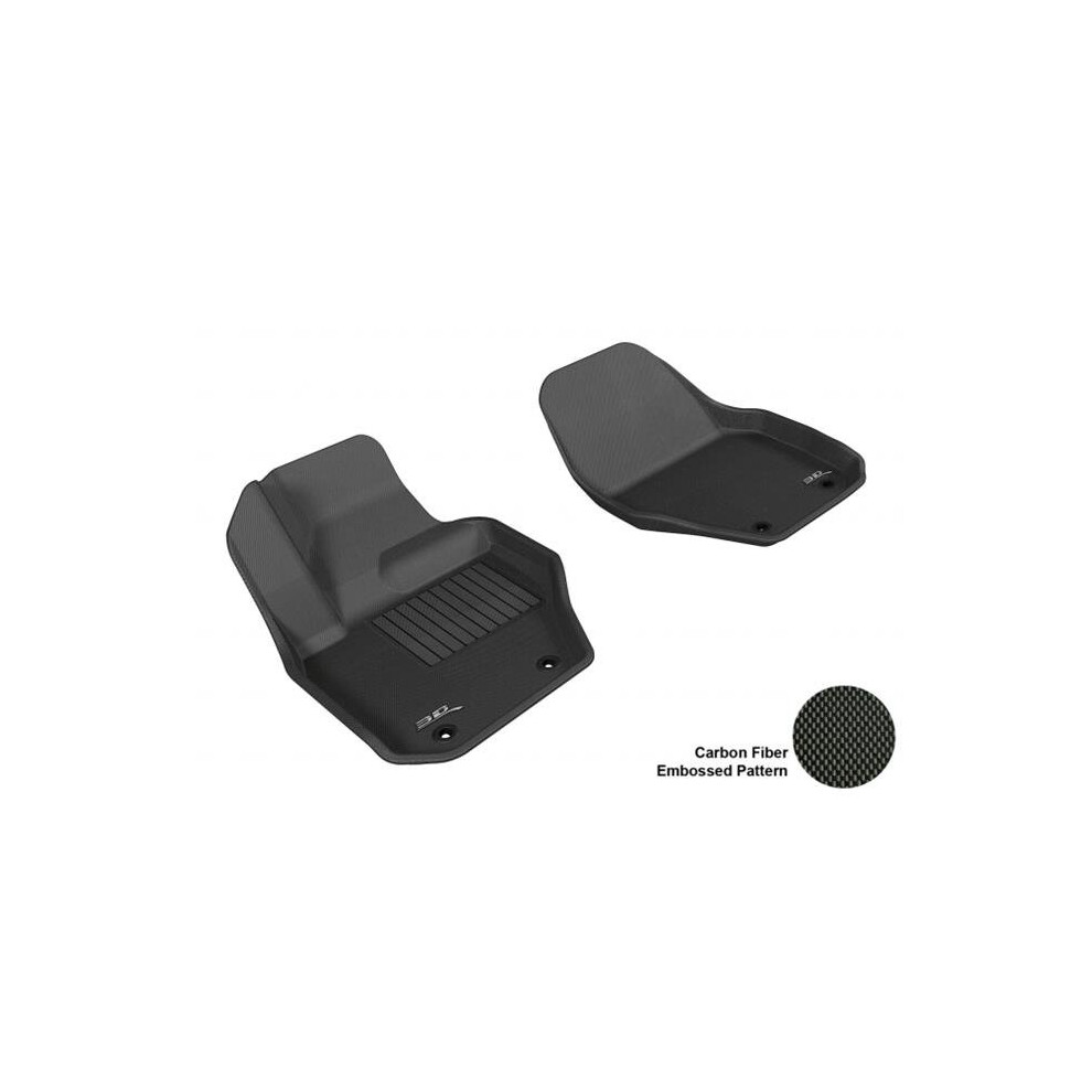 3D Maxpider L1vv01511509 Volvo Xc60 2009-2014/ S60 2010-2014 Kagu R1 Floor Mat Black 842132071547